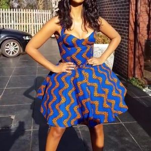 African Print Dress